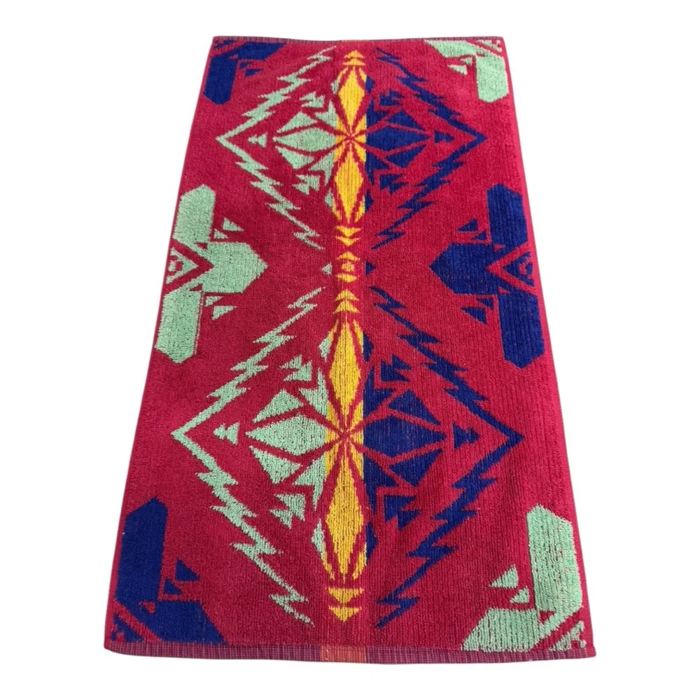 Vtg Ralph Lauren Home Southwestern Hand Towel Set